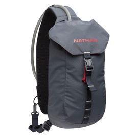 Nathan Limitless 6L Hydration Sling, Two Side Pockets & Small Zipper Stash Pocket For Essential Storage, Breathable & Moisture Wicking