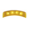 CTW 4 LED Headlight Turn Signal Light for 7" Headlight