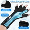 SuzziPad 2PK Hand Ice Pack for Fingers & Forearm, Arthritis