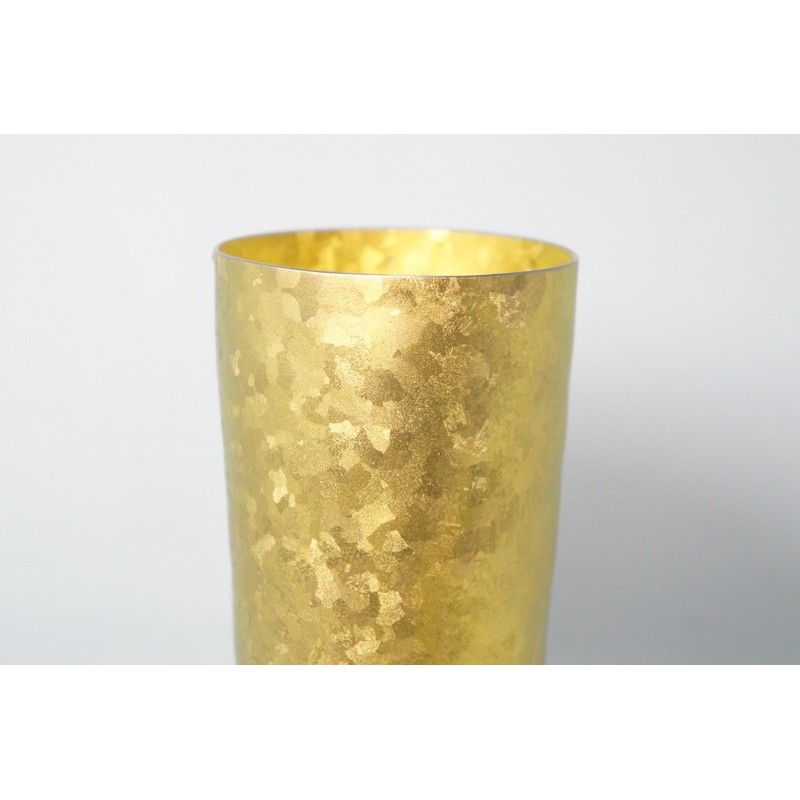 Horie Niigata Prefecture Tsubame made in Titanium Double Tumbler Cotta