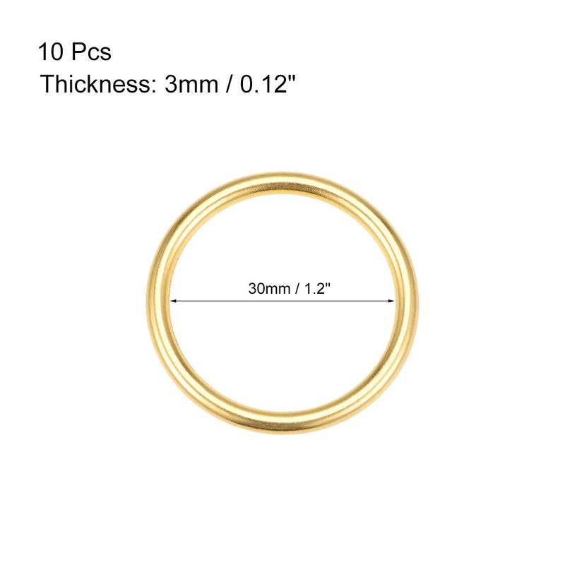 sourcing map O-Ring Buckle O-Rings 1.4 Inch (35 mm) for