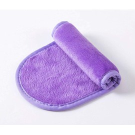 Microfibre Makeup Remover Cloth Face Cleansing Towel 6 Pack (Purple)