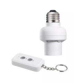 DEWENWILS Remote Control Bulb Socket E26/E27 Bulb Base Wireless Light Switch Kit