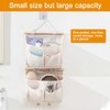 Tulov Pack of 4 Hanging Storage Bag, Hanging Organiser, Hanging