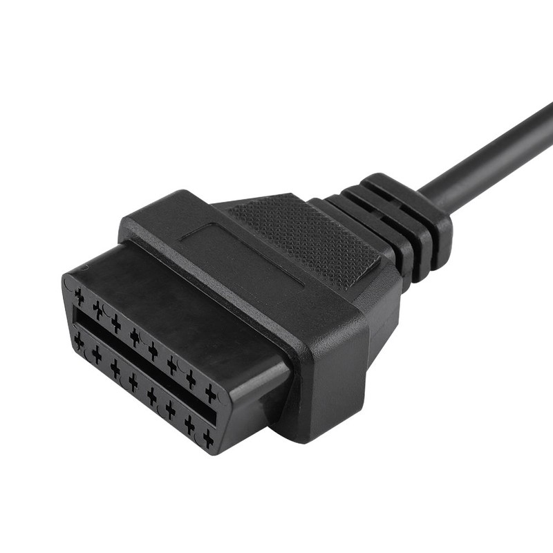 OBD2 Adapter Cable, Diagnostic Cable for MAZDA 17 Pin Obd2-12V-24V