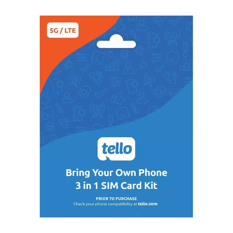 Tello Mobile - Bring Your Own Phone - 3 in