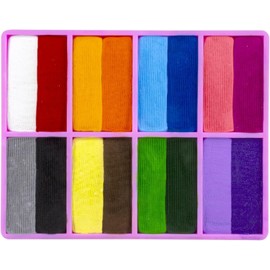 COLIBRIX, Paletita Duos, Maquillaje corporal base agua, Hipoalergenico 120g
