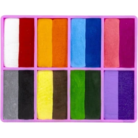 COLIBRIX, Paletita Duos, Maquillaje corporal base agua, Hipoalergenico 120g