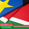 G128 3 Pack South Sudan Flag 3x5 Ft Printed 150D
