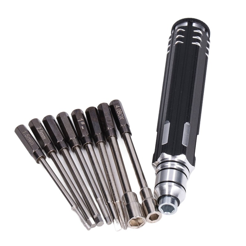 Screwdriver Set High Strength Simple Practical Design 8 in 1