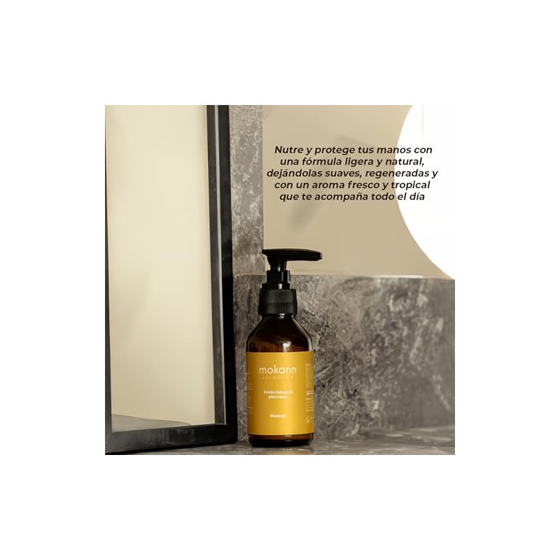 Mokkan Locion Hidratante para Manos Maracuya con Aceites Naturales 100ml
