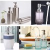 Soap Dispenser Lids Stainless Steel Lotion Dispenser Pumps Head Replacement