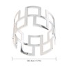 Napkin Rings Napkin Holders for Weddings, Receptions, Table Decoration, Restaurants,