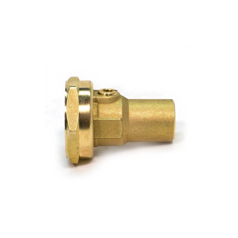 1/2" GU 125 Union Bronze Isolation Valve Pair (Threaded)