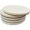 JUNLIXN 6" Wool Flet Polishing Pads, 5pcs Wool Felt Buffing