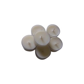 Natural Organic Coconut Wax Tea Light 20 Pack