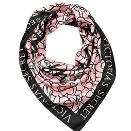 Victoria's Secret Bombshell Signature Scarf Size 25" x 25" Multi Color New