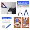 3D Printer Tools Kit, 3D Printing Accessory with 55Pcs Includes