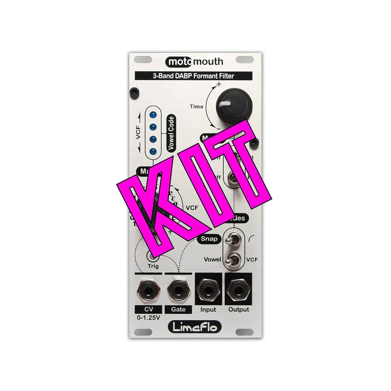 Motomouth Formant Filter DIY Kit (Black)