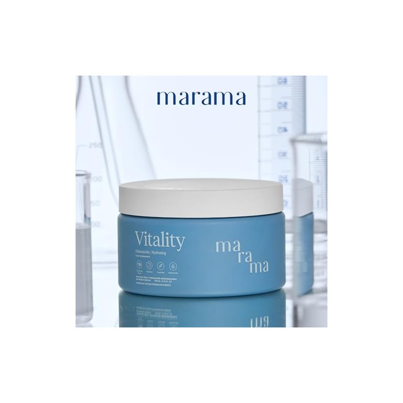 Marama Leave Vitality Traramiento Cabello Crema Hidratante Enjuage Ligero Desenredante