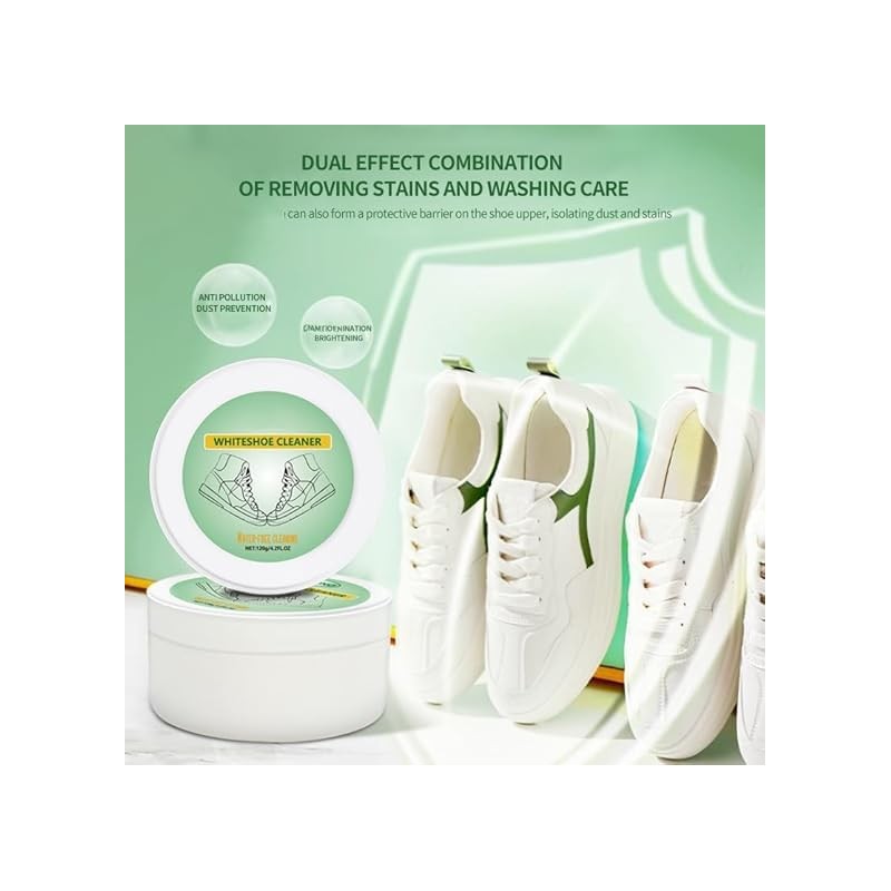 Vulvv Vulvv Rozino White Shoe Cleaner, Multifunctional Multi-effect White Shoe