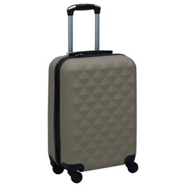 Udorich Hardcase Trolley Suitcase with Security Lock and 360-Degree Castors, Lightweight and Durable Design, Anthracite
