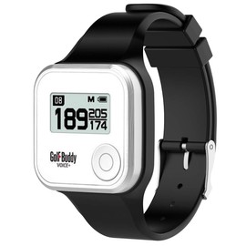 MOTONG Compatible for GolfBuddy Voice GPS Replacement Band Silicone Replacement Wrist Strap For GolfBuddy Voice GPS and GolfBuddy Voice 2 Golf GPS (Silicone Black)
