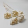 Künstliche Blumen-Diffusorstäbchen, Diffusorstäbchen für ätherisches Öl, Faserstäbchen, Duftzubehör, Ersatz-Nachfüllstäbchen für