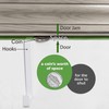 Over The Door Shoe Organizer - 24 Large Mesh Pockets|Door