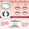Higu clace Magnetic-Eyelashes, Soft-Magnetic-Lashes Natural Look Reusable Magnetic Eyelashes with