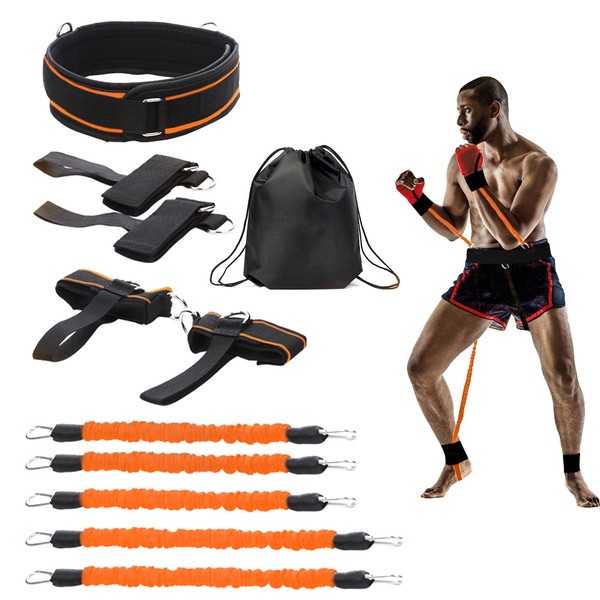 OYINDIZ Boxing Resistance Bands, Leg Strength and Agility Speed Exercise