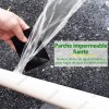 Cinta Impermeable Flex Tape 4" x 5' Goma Flexible Gris
