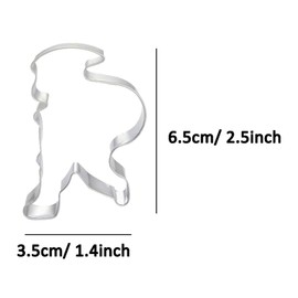 WJSYSHOP Santa Claus with Bag Shaped Cookie Cutter for Christmas