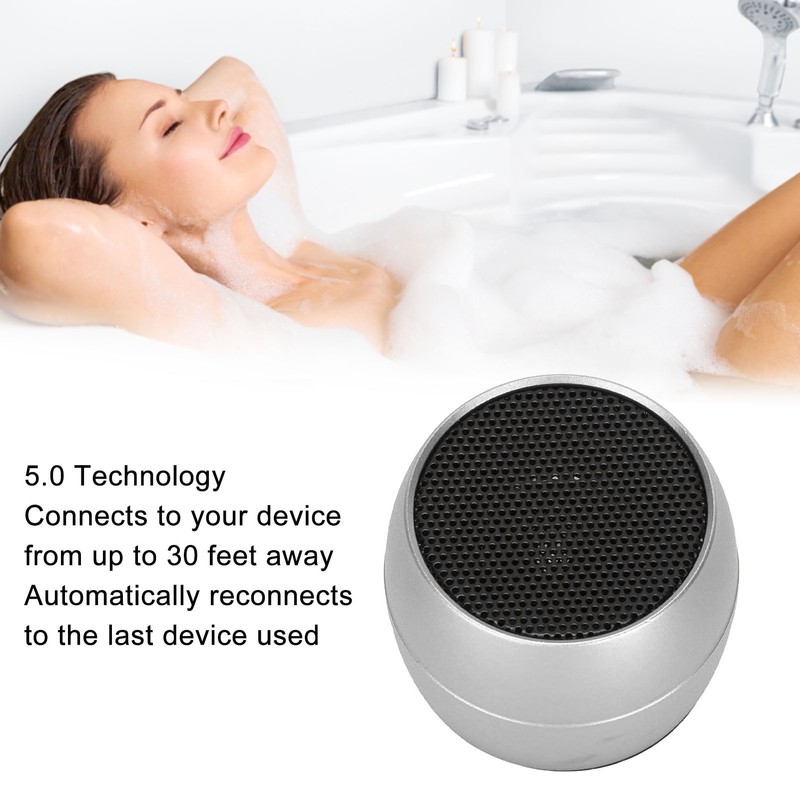 Mini Bluetooth Speaker IP67 Waterproof USB Charging Built in Mic