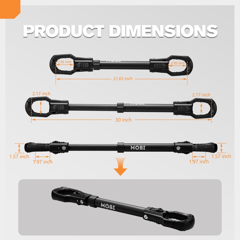 E Bike Frame Adaptor Fits Up to 100lbs for E