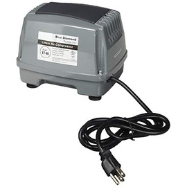 BLUE DIAMOND ENVIRO ET60 KOI POND SUMMER AERATION AND WINTER DEICER LINEAR AIR PUMP Adds Oxygen, Improves Water Quality and Clarity, Helps Fish and Plants