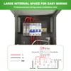 RV Electrical Panel with Breaker, Temporary Power RV Outlet Box