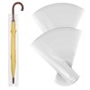 100 Pcs Umbrella Bags Clear Plastic Umbrellas Rain Bag Disposable