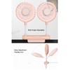 Monitor Fan 2 Heads 3 Speed Modes 6.6ft USB Cable