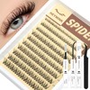 Spider Breeze Lash Clusters Kit Wispy Natural Eyelash Clusters DD