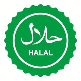 Halal Sticker for Food,1.5inch 300pcs Cute Halal Sticker for Food Box Bag Easy to Remove