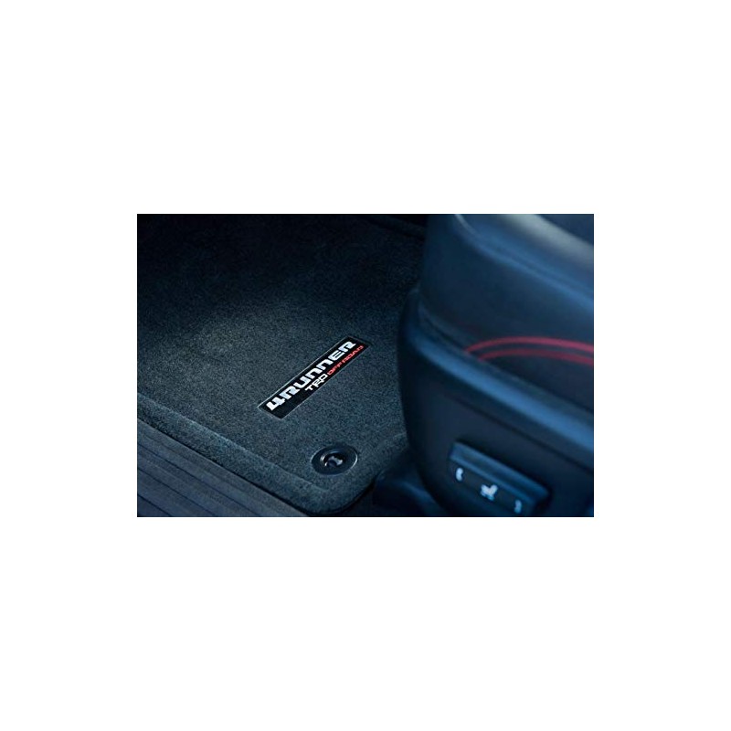 TRD Toyota 4Runner Off Road Black Carpet Floor Mats