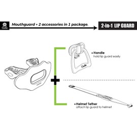 COOLLO SPORTS Protector bucal 2 en 1 Transformador chupete de fútbol protector de labios deportivo para adultos y jóvenes, bandera de Estados Unidos y boquilla de colmillos (funda incluida) (colmillos dorados (una capa))