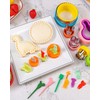 UKKQES Sandwich Cutter for Kids Lunch 22 Pcs (Large), Sandwich