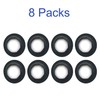 (8-Pack) 3/4" Axle Push Nuts, Dolly Wheel Lock Washers with