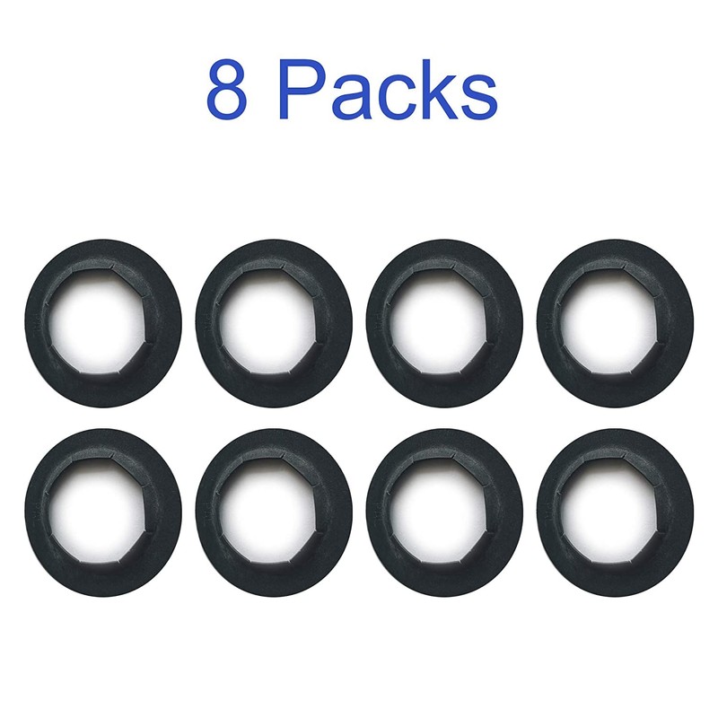 (8-Pack) 3/4" Axle Push Nuts, Dolly Wheel Lock Washers with