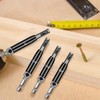 CCTSA Self Centering Drill Bits Set for Hinges, Center Drill