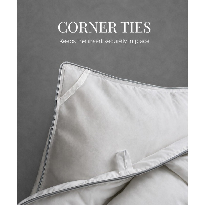Goose Down Fiber Comforters 100% Cotton Shell King Size Comforter