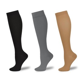 ZMTTO Compression Socks for Women & Men Knee High Support Socks for Running Athletic Travel