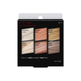 Kate Tone Dimensional Palette EX-3 Eyeshadow EX-3, 0.24 Ounce (x1)